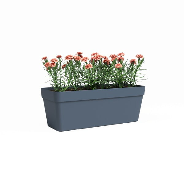 Samozalivalno cvetlično korito iz reciklirane plastike 50 cm Capri – Artevasi-image-2