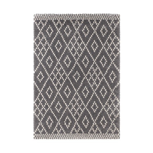 Temno siva preproga Mint Rugs Ornament, 120 x 170 cm