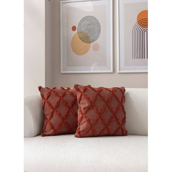Prevleke za blazino v kompletu 2 ks 43x43 cm Tuffet – Mioli Decor-image-1
