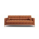 Opečnato oranžna sedežna garnitura 217 cm Bali – Cosmopolitan Design