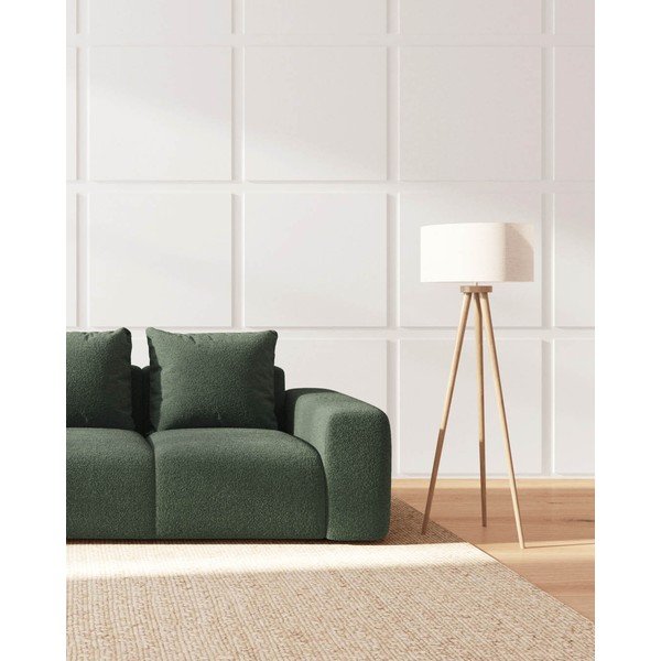 Zelena sedežna garnitura iz tkanine bouclé 287 cm Feiro – MESONICA-image-3