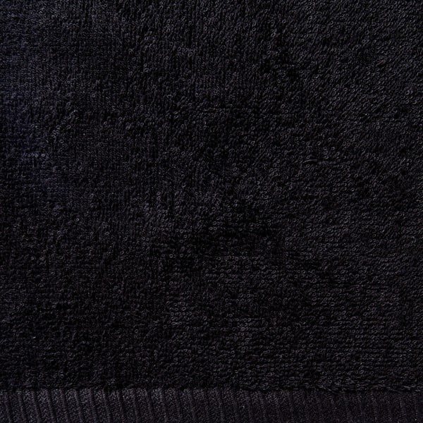 Črne hitro sušeče frotirne bombažne brisače v kompletu 4 ks 30x30 cm Quick Dry – Catherine Lansfield-image-2