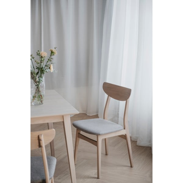 Jedilni stoli v naravni barvi v kompletu 2 kos  Rodham - Rowico-image-2