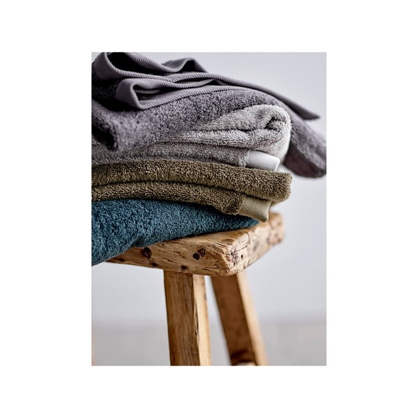 Siva brisača iz organskega bombaža 50x100 cm Comfort - Södahl-image-4