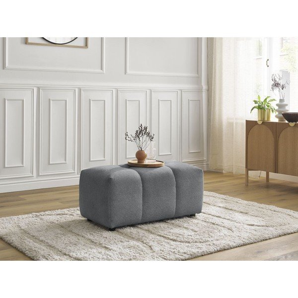 Siv tabure iz šenilje Roxelane – Bobochic Paris-image-4