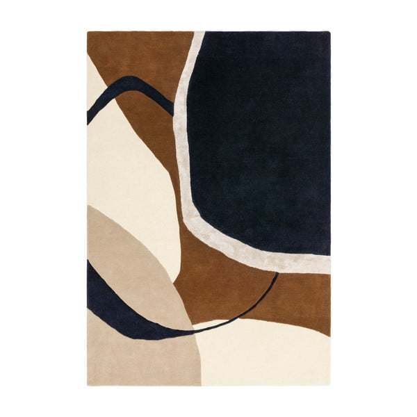Opečnato oranžna ročno tkana volnena preproga 200x300 cm Matrix – Asiatic Carpets