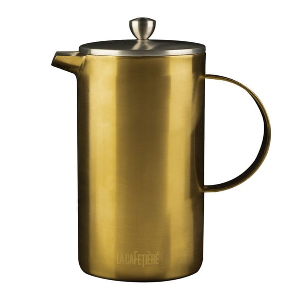 Lonček za kavo v zlati barvi Creative Tops Cafetiere, 1 liter