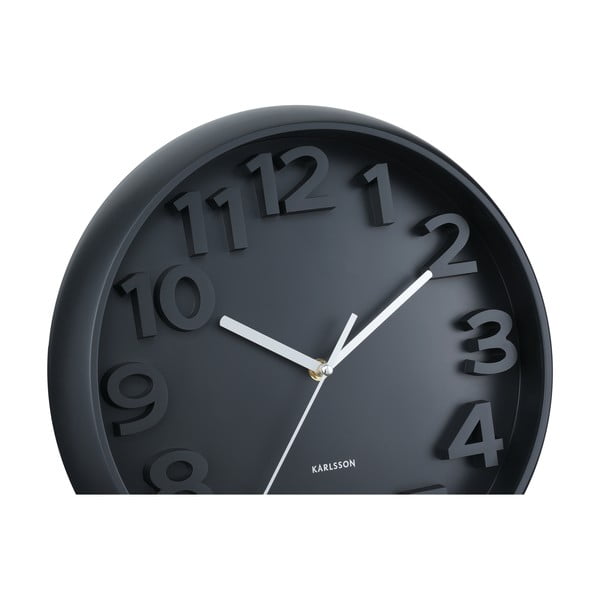 Stenska ura ø 33,5 cm Elevated Classic Numbers – Karlsson-image-4