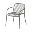 Siv kovinski vrtni stol Yua Wire – Blomus