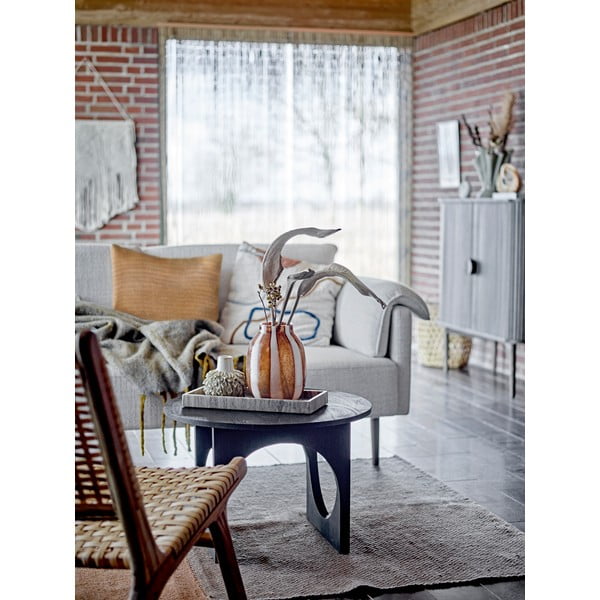 Rjava steklena vaza Mayah – Bloomingville-image-2