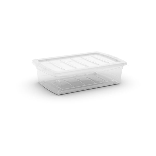 Plastična škatla za shranjevanje s pokrovom 58,5x39x16 cm Spinning Box M – KIS