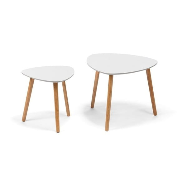 Bela klubska mizica Bonami Essentials Viby, 55 x 55 cm-image-1