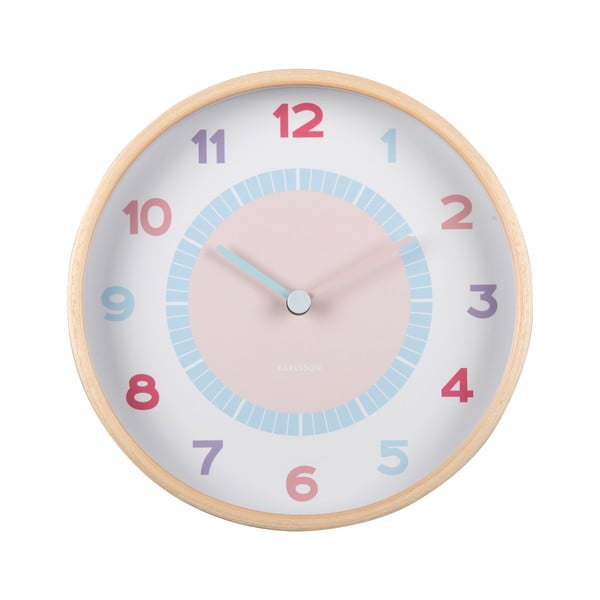 Otroška ura ø 25 cm Chica – Karlsson