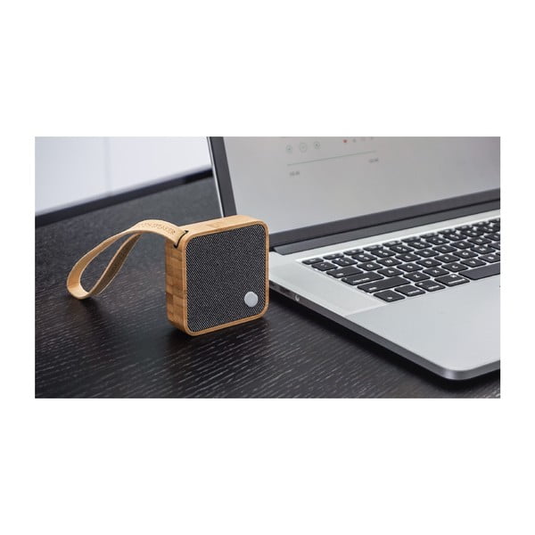 Svetlo rjav zvočnik bluetooth Gingko Square-image-3