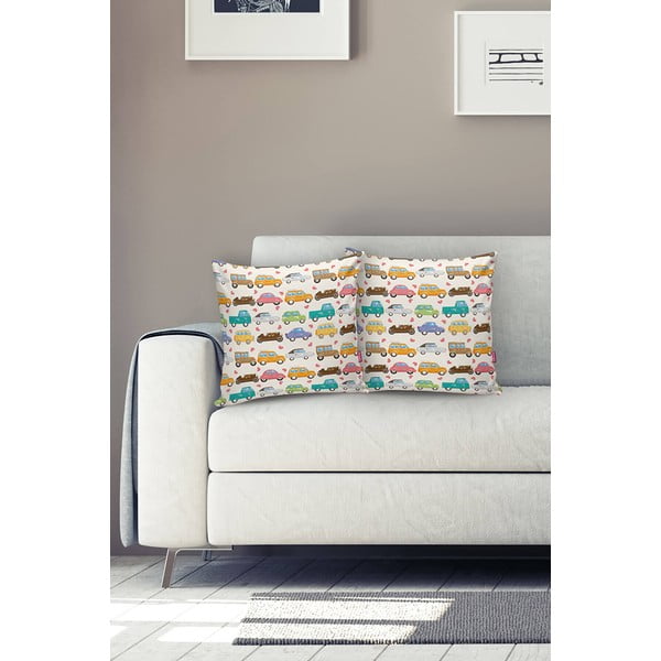 Otroška prevleka za blazino 43x43 cm Cars – Minimalist Cushion Covers-image-2