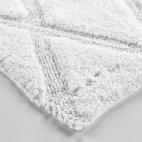 Bela kopalniška preproga 50x80 cm Thais – douceur d'intérieur-image-3