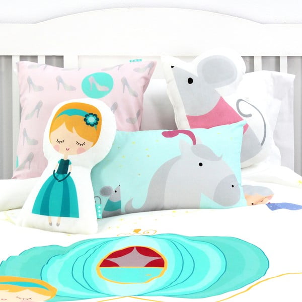 Otroška bombažna posteljnina Mr. Fox Pumpkin, 140 x 200 cm-image-3