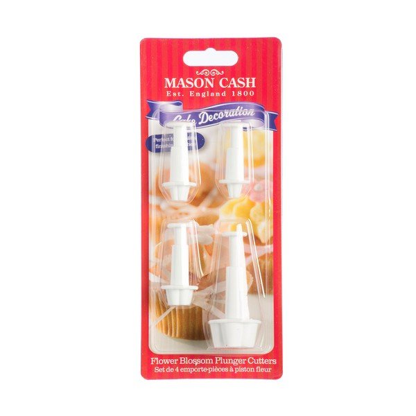 Komplet 4 rezalnikov v obliki cvetov Mason Cash Cutters-image-1