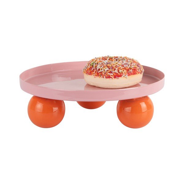 Kovinski dekorativni pladenj ø 20 cm Double Funky – PT LIVING-image-3