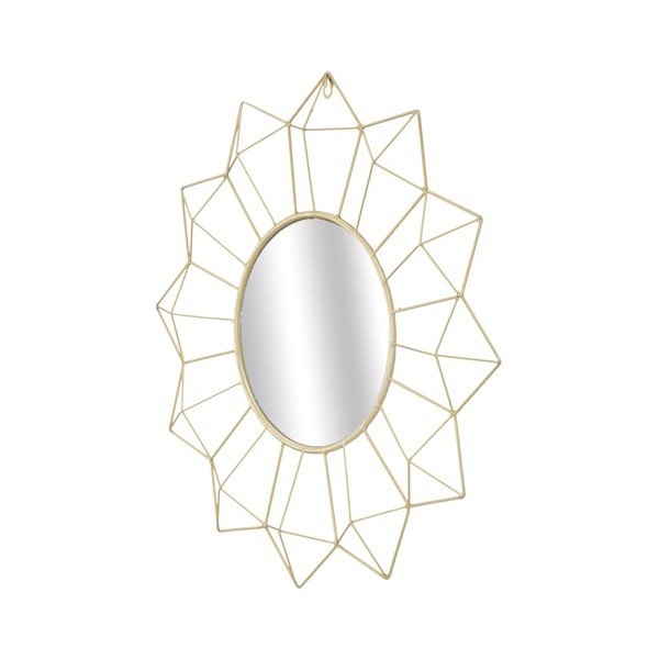 Mauro Ferretti Zidno ogledalo Soleado v zlati barvi, ⌀ 60 cm-image-4