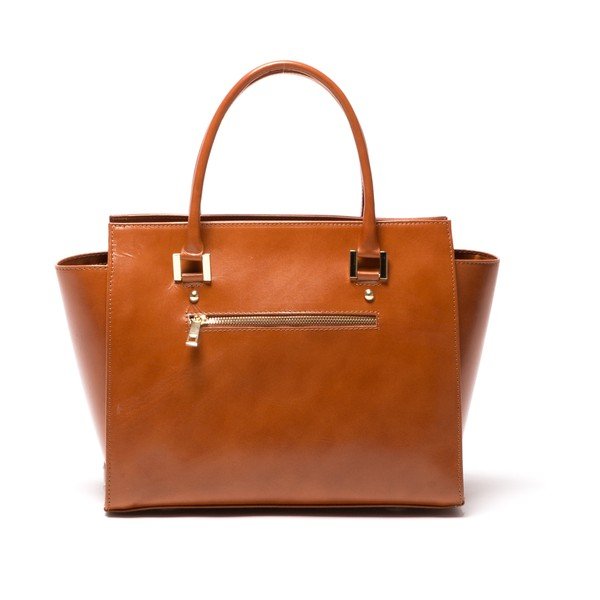 Usnjena torbica Isabella Rhea 382 Cognac-image-1