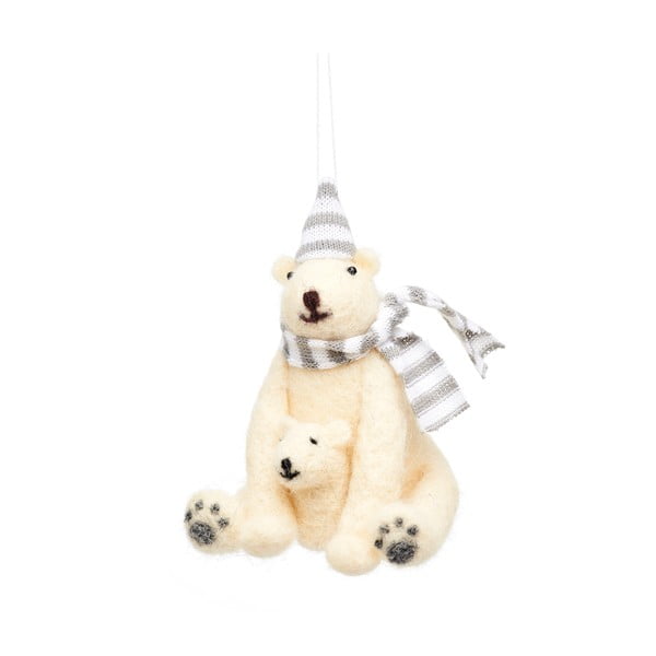 Božična figurica Polar Bear – Sass & Belle