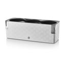 Cvetlično samozalivalno korito za zelišča 40 cm Cobble Trio – Flower Lover