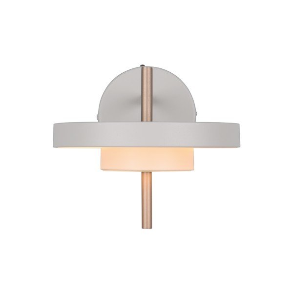 Slonokoščena LED stenska svetilka z upogljivo konstrukcijo/zatemnitvena ø 20 cm Keaton – Trio-image-2