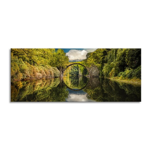 Slika Styler Glasspik Pogledi Devil Bridge, 50 x 125 cm