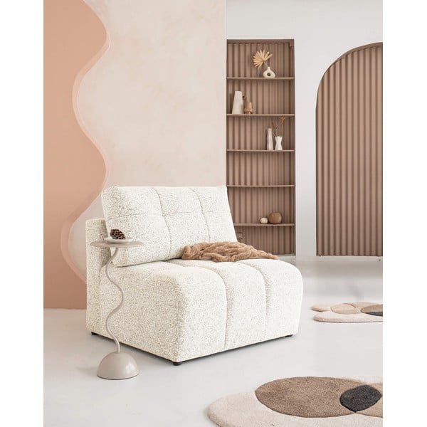 Kremno bel modul za sedežno garnituro Lulu – Miuform-image-2