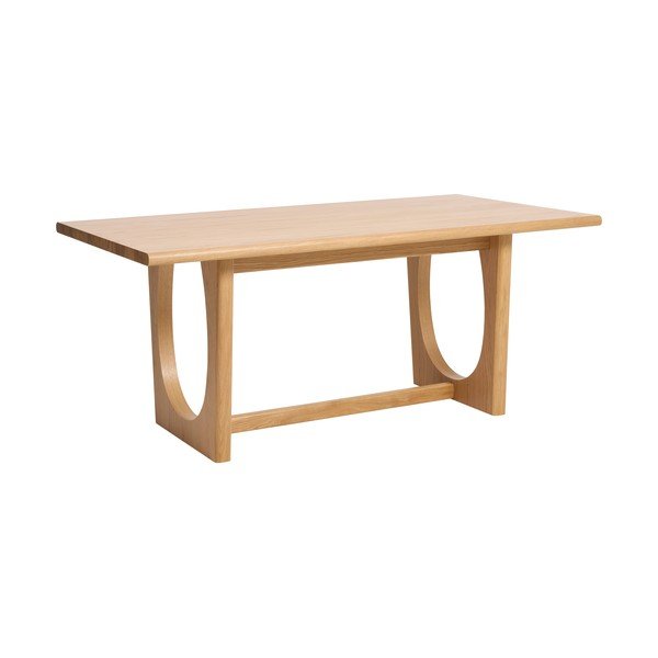 Raztegljiva jedilna miza v hrastovem dekorju 95x180 cm Flow – Unique Furniture