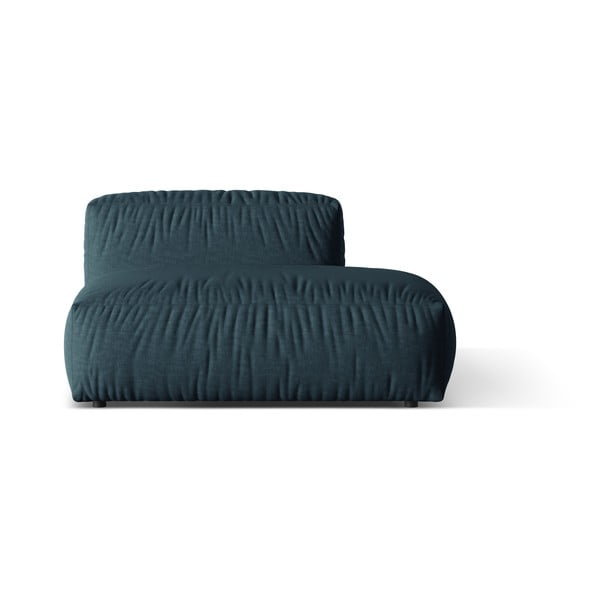 Temno moder modul za sedežno garnituro (desni kot) Martina – Micadoni Home