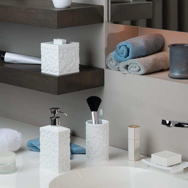 Bel kopalniški organizator za vatke ali vatirane palčke iz poliresina Agda – Spirella-image-1