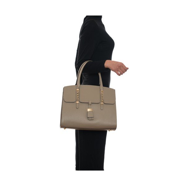 Usnjena torbica Renata Corsi 1080 svetlo rjava-image-4