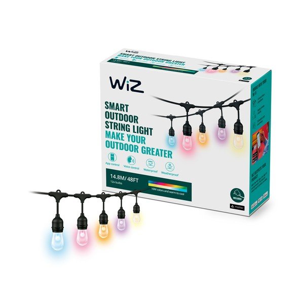 LED pametna zunanja veriga 8 W – WiZ