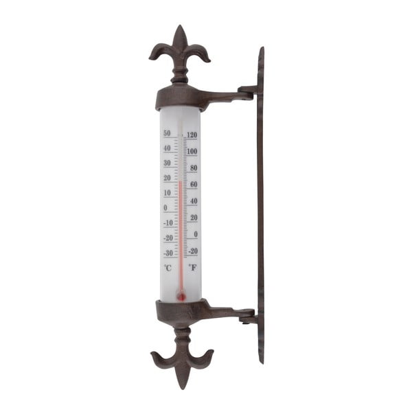 Litoželezni zunanji termometer za okno Esschert Design Antique-image-2