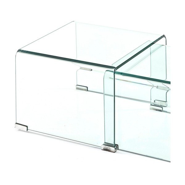 Steklene mizice v kompletu 2 ks 44.5x49 cm Cristal – Tomasucci-image-3