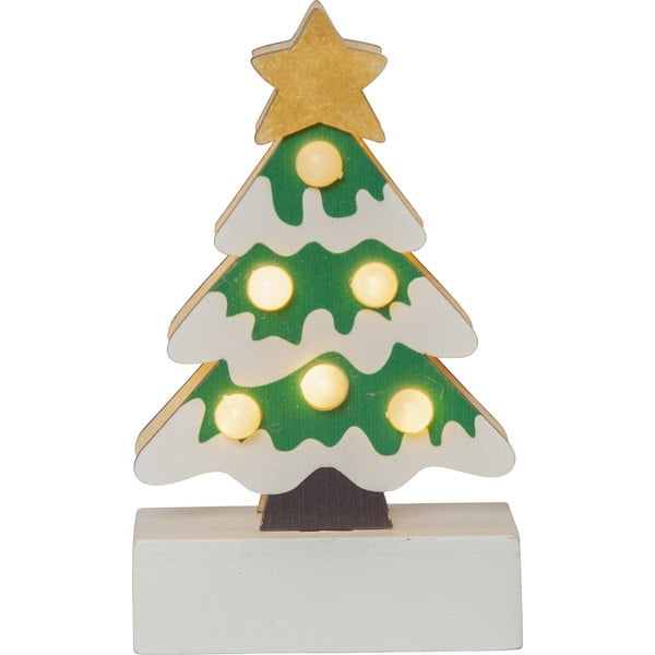 Bela/zelena božična svetlobna dekoracija Freddy – Star Trading