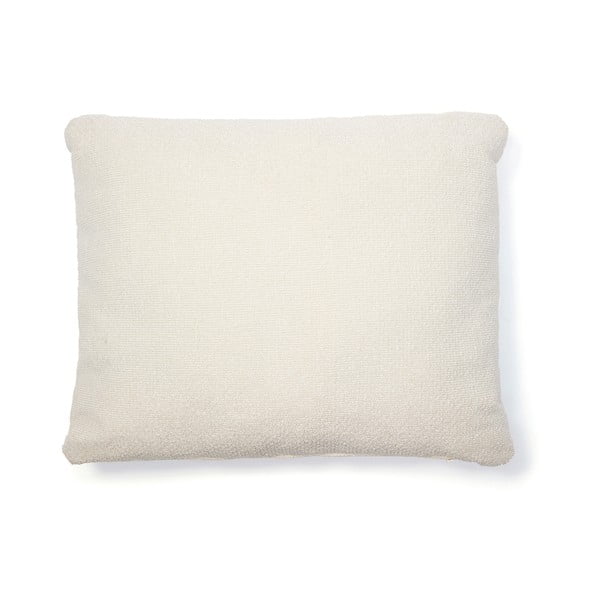 Kremno bela okrasna blazina za sedežno garnituro iz šenilje Martina – Kave Home