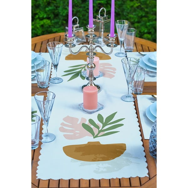 Komplet 4 tekstilnih pogrinjkov in namiznega tekačaMinimalist Home World-image-3