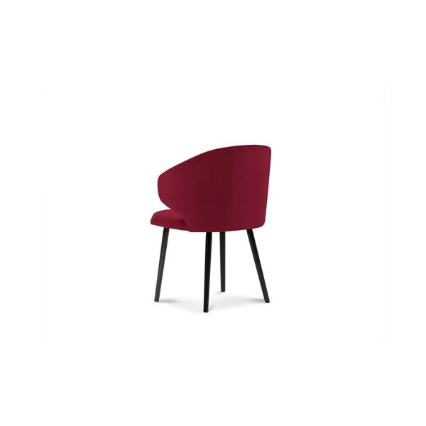 Rdeč jedilni stol z žametnim oblazinjenjem Windsor & Co Sofas Nemesis-image-2