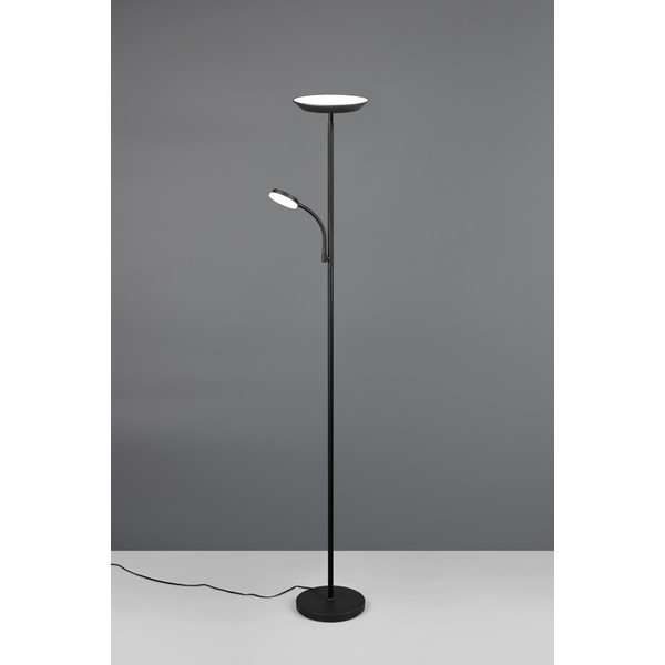 Črna LED stoječa svetilka (višina 178 cm) Specter – Reality-image-3