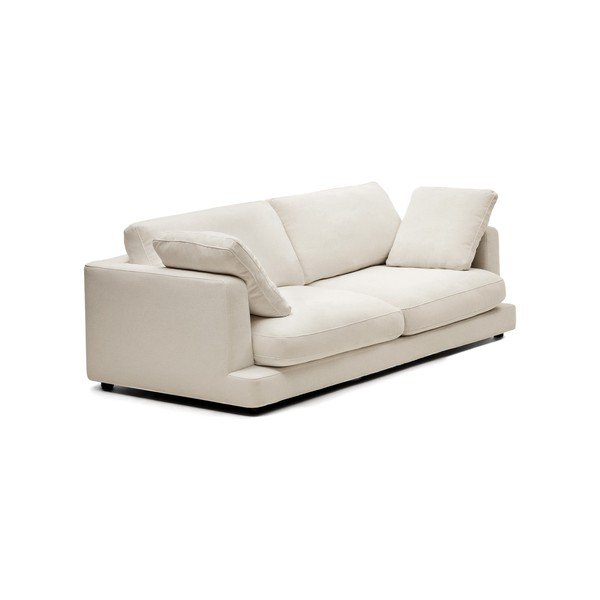 Kremno bela sedežna garnitura 210 cm Gala – Kave Home-image-2