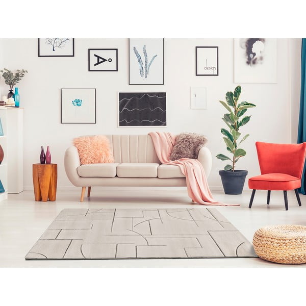 Kremno bela preproga 120x170 cm Lena – Universal-image-2