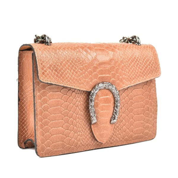 Rjava usnjena pisemska torbica Renata Corsi Fiona-image-2