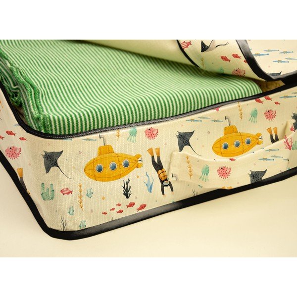 Tekstilna škatla za shranjevanje oblačil 36x25x11 cm Submarine – Little Nice Things-image-3