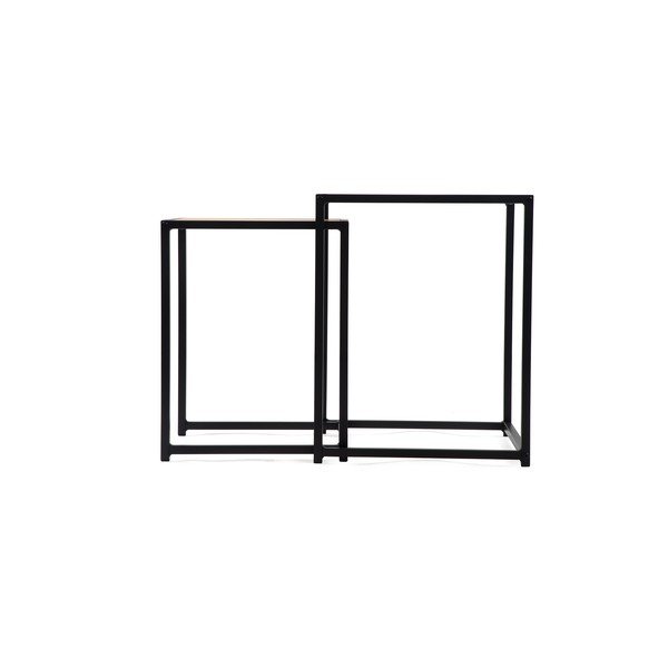 Stranske mizice v hrastovem dekorju v kompletu 2 ks 38x38 cm Noah – Bonami Essentials-image-4