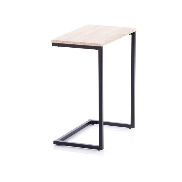 Stranske mizice z mizno ploščo v hrastovem dekorju v kompletu 2 ks 30x48 cm Jalt – Homede-image-2