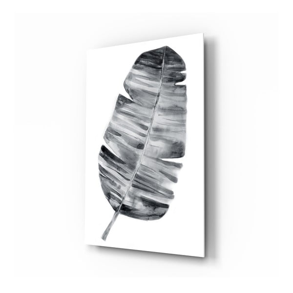 Steklena slika Insigne Feather, 70 x 110 cm