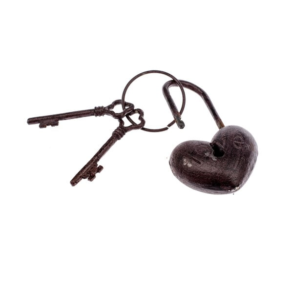 Ključavnica iz litega železa z 2 ključema Dakls
